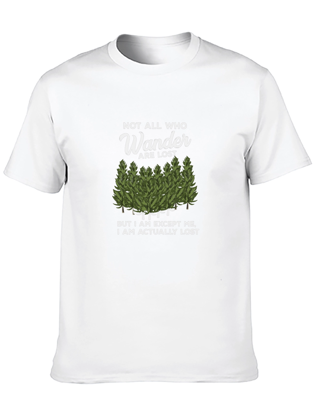 Wanderer T-Shirt - Lost in the Woods Graphic Tee
