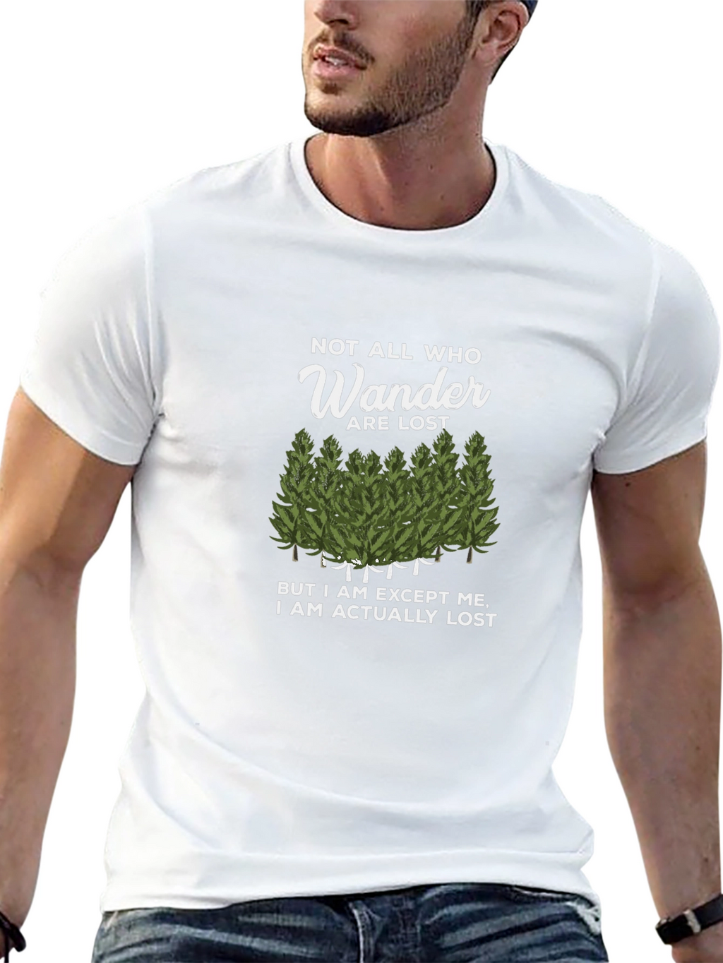 Wanderer T-Shirt - Lost in the Woods Graphic Tee