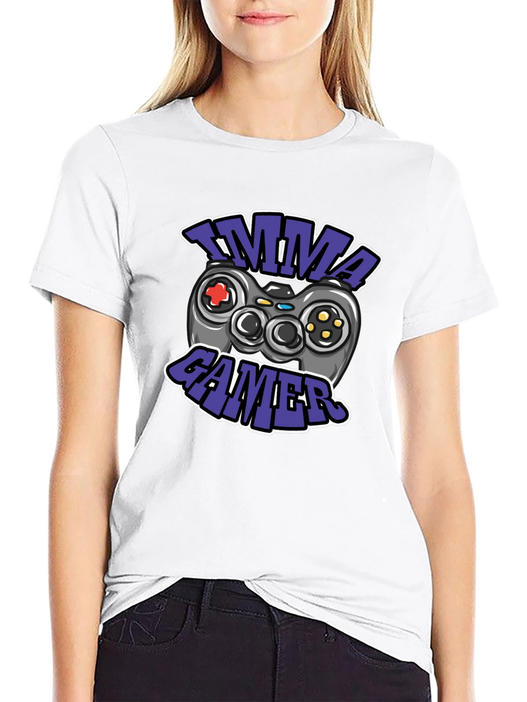 Imma Gamer T-Shirt - Cool Graphic Tee