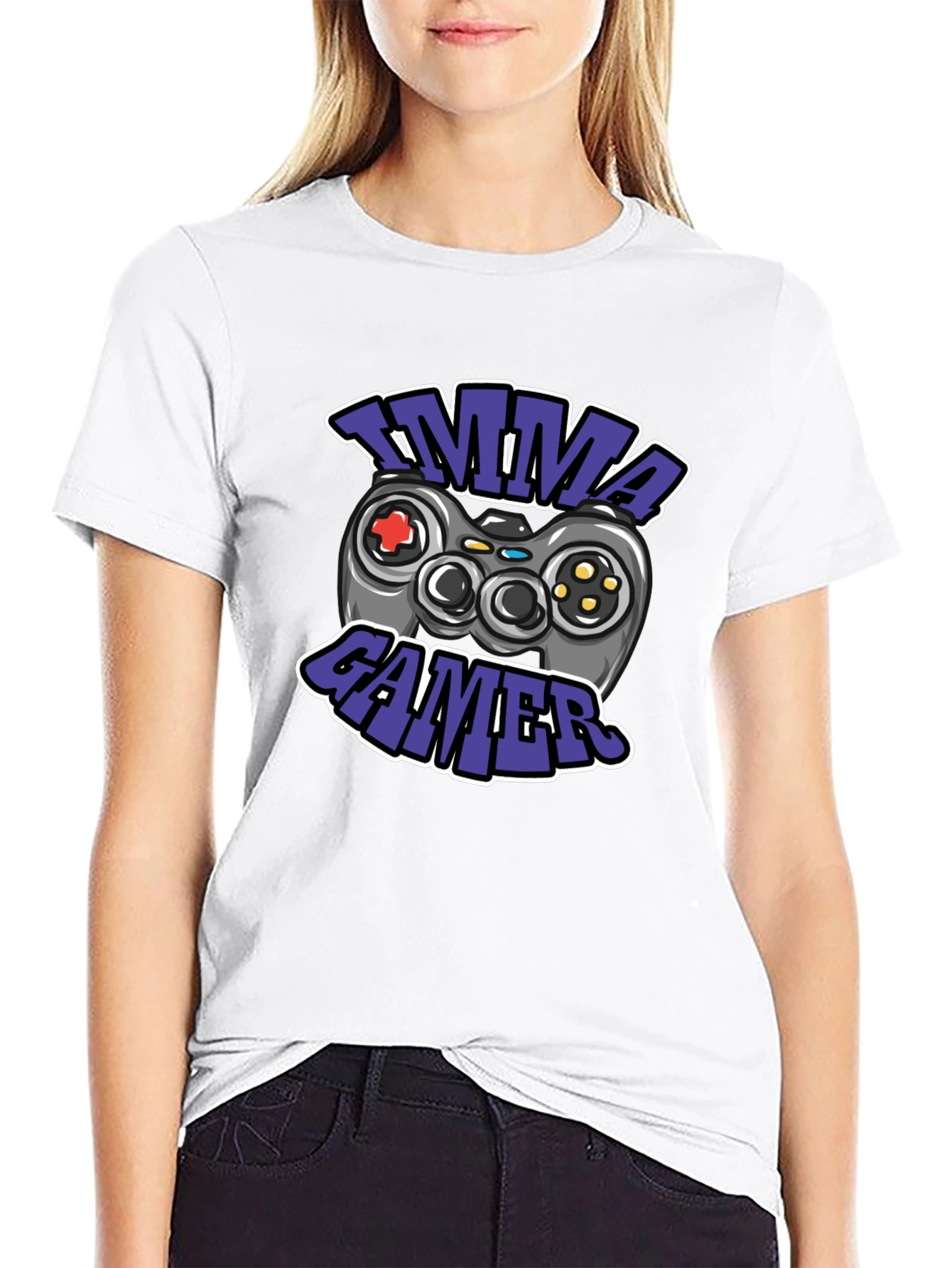 Imma Gamer T-Shirt - Cool Graphic Tee