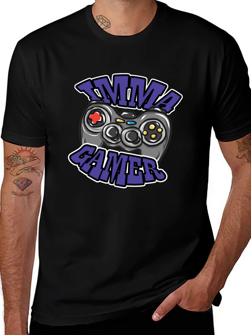 Imma Gamer T-Shirt - Cool Graphic Tee