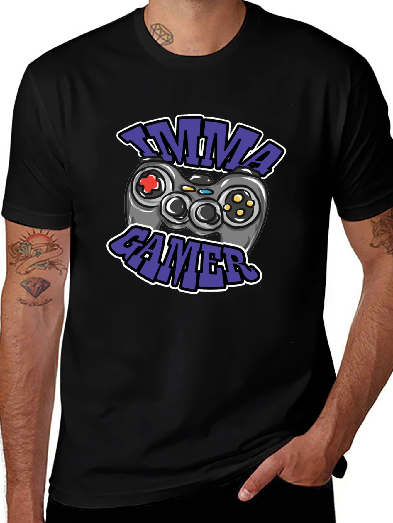 Imma Gamer T-Shirt - Cool Graphic Tee