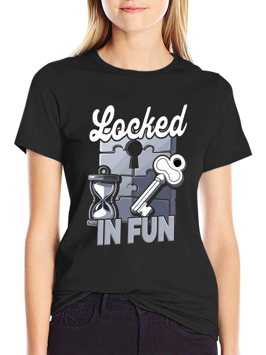 Locked In Fun Graphic Tee