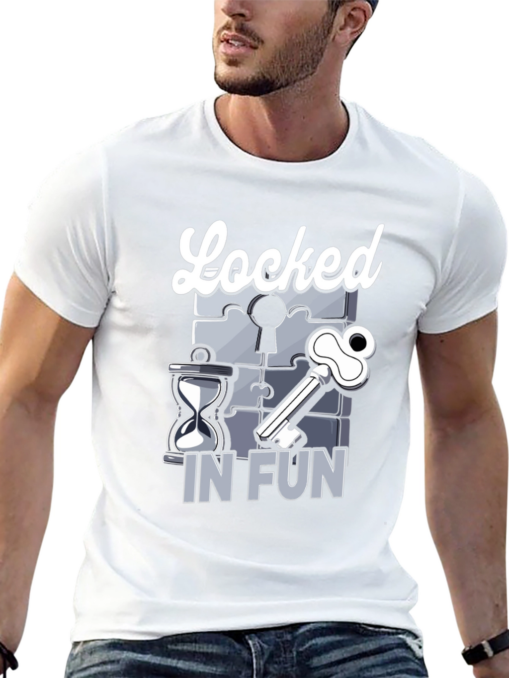 Locked In Fun Graphic Tee