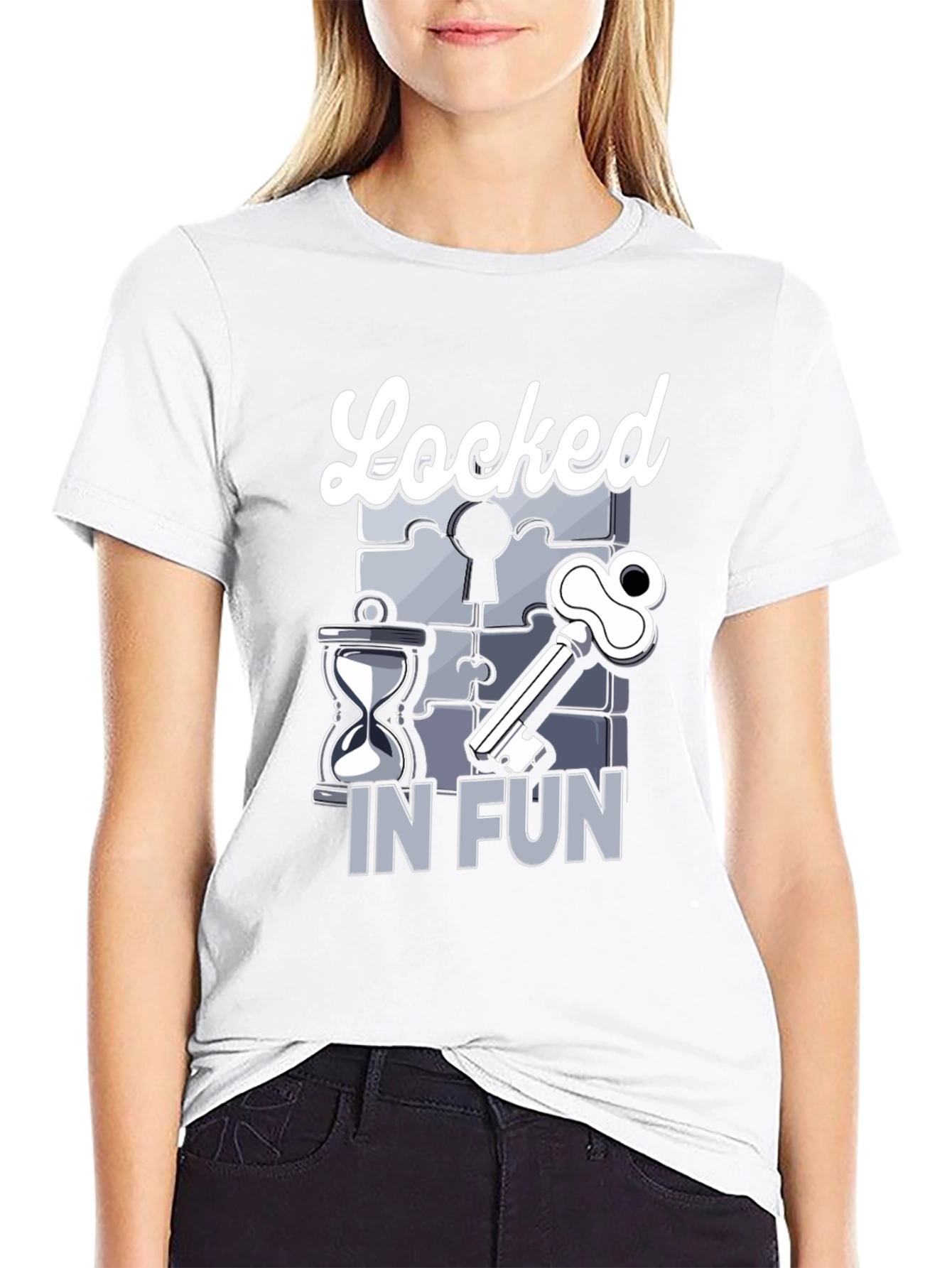 Locked In Fun Graphic Tee