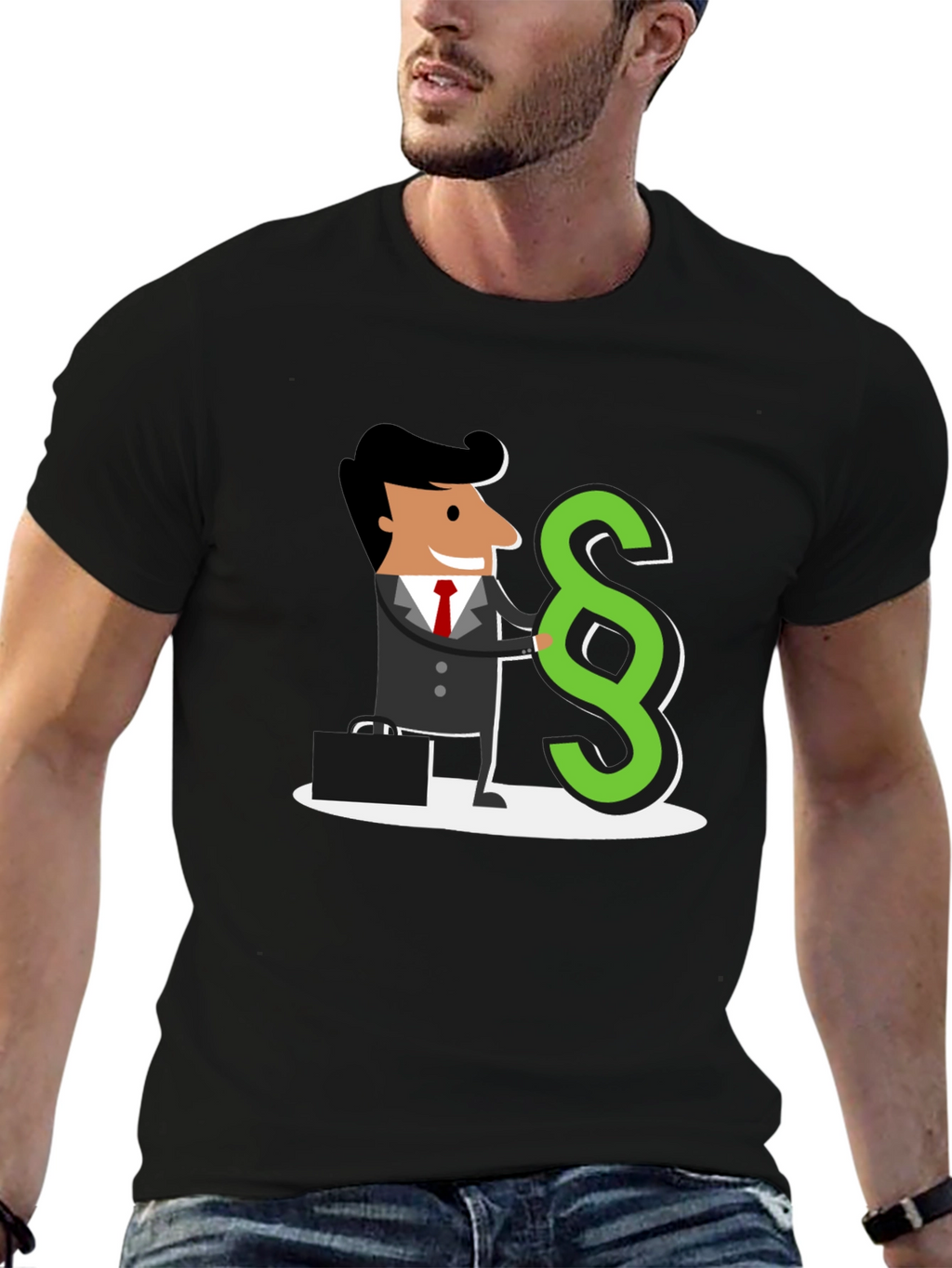 Lawyer Paragraph Symbol Graphic T-Shirt