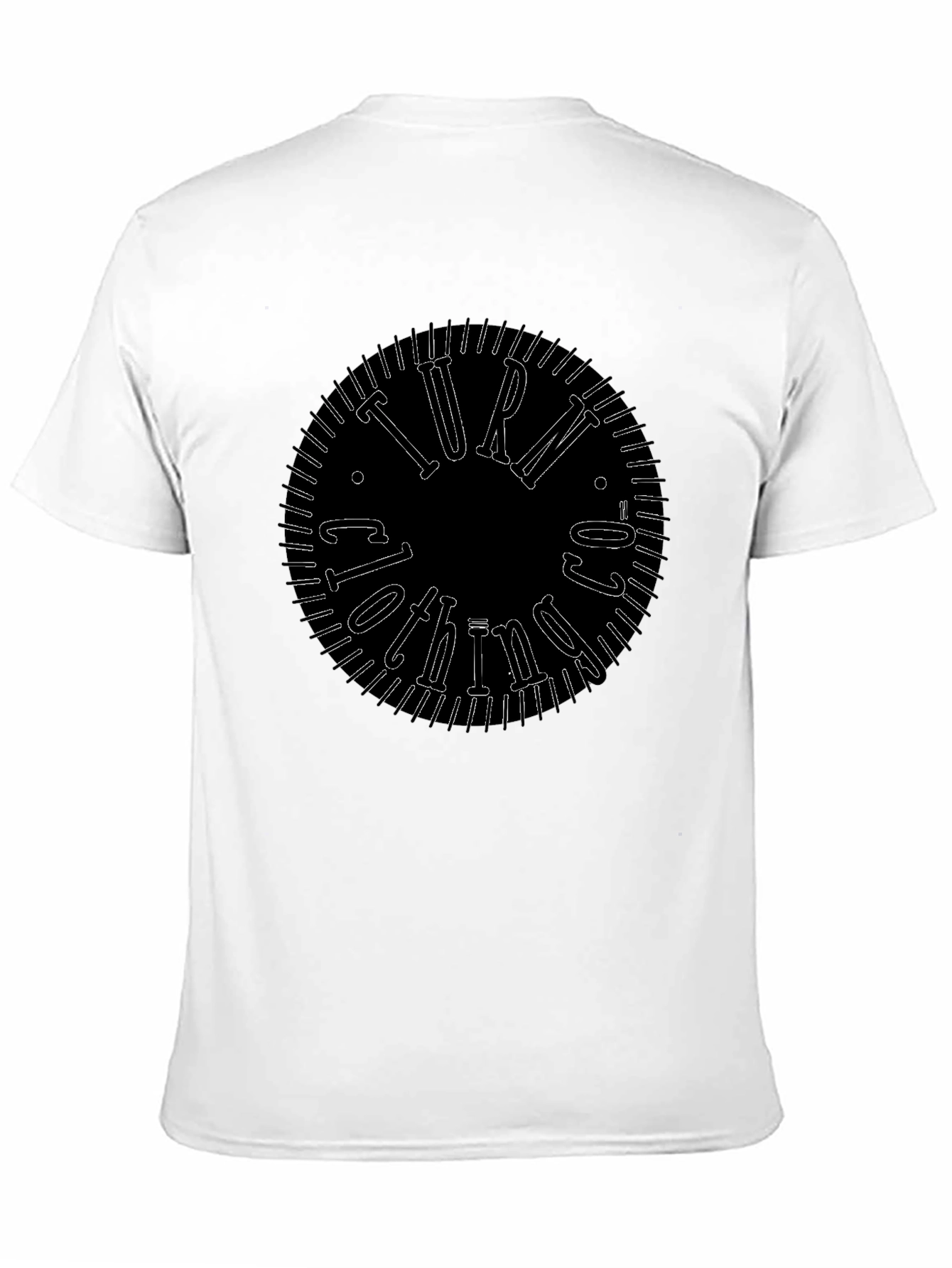 Turn Clothing Back In Time Graphic Tee