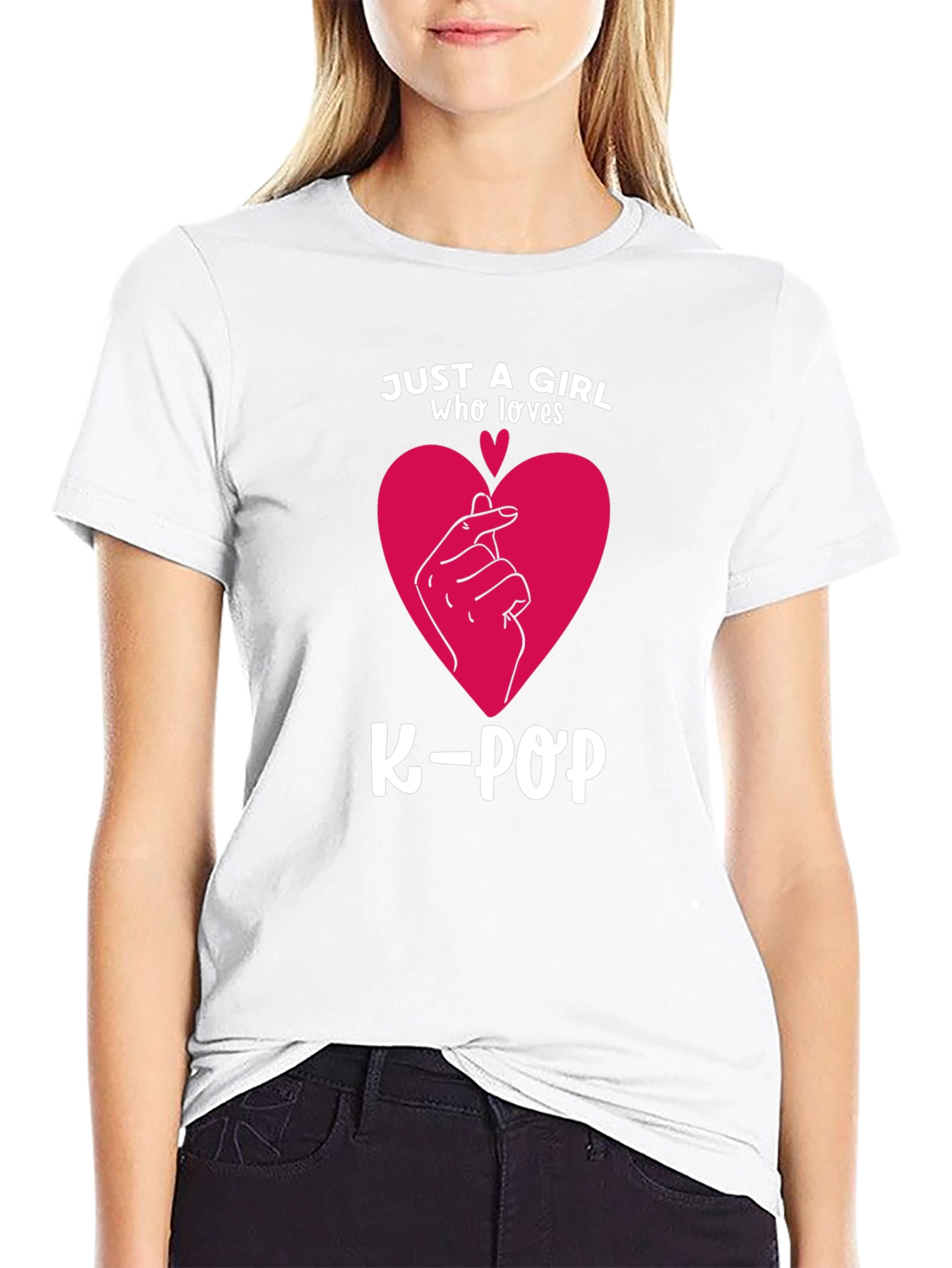 K-Pop Lover T-Shirt - Just a Girl Who Loves