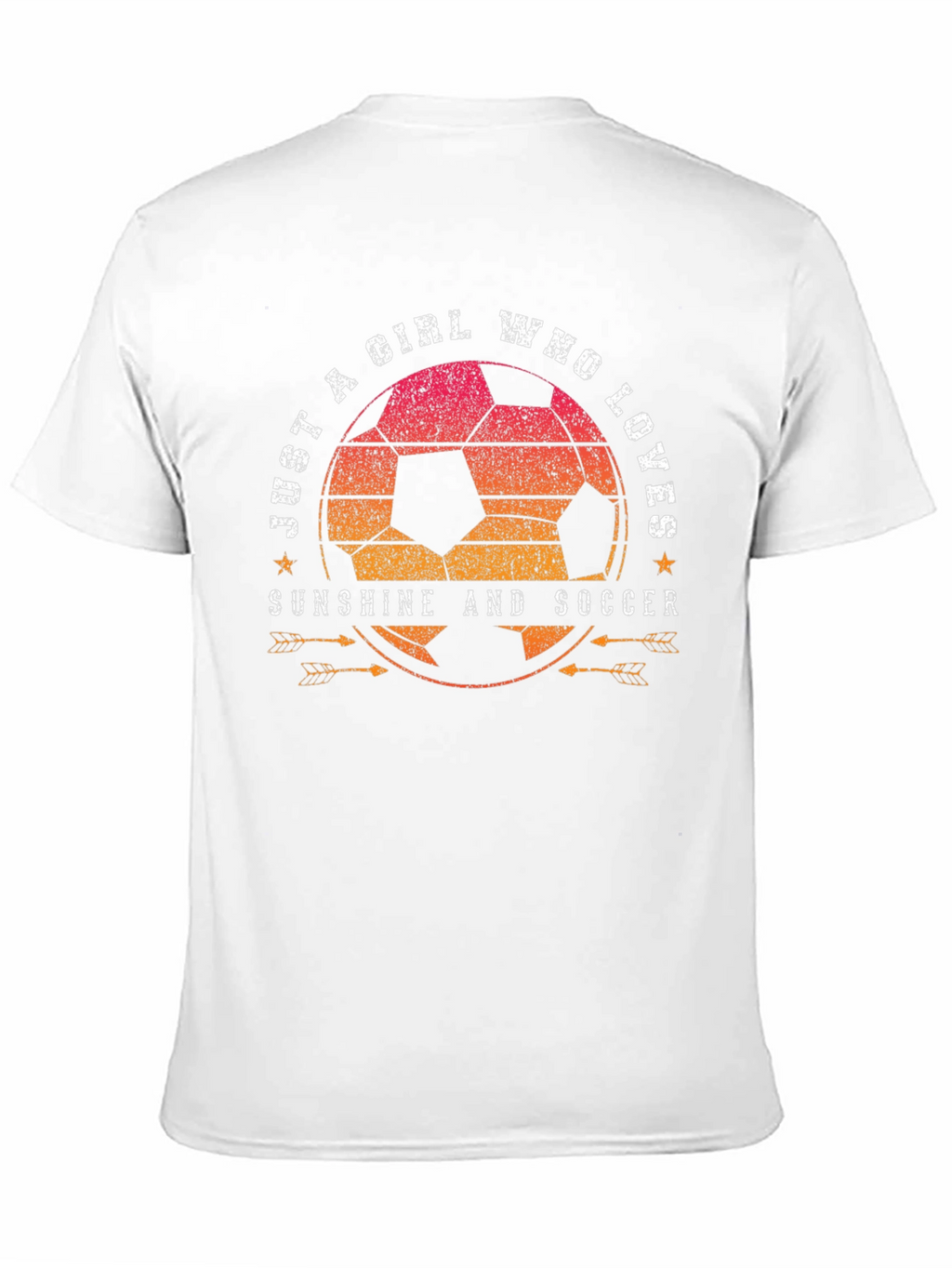 Girl Who Loves Sunshine and Soccer T-Shirt