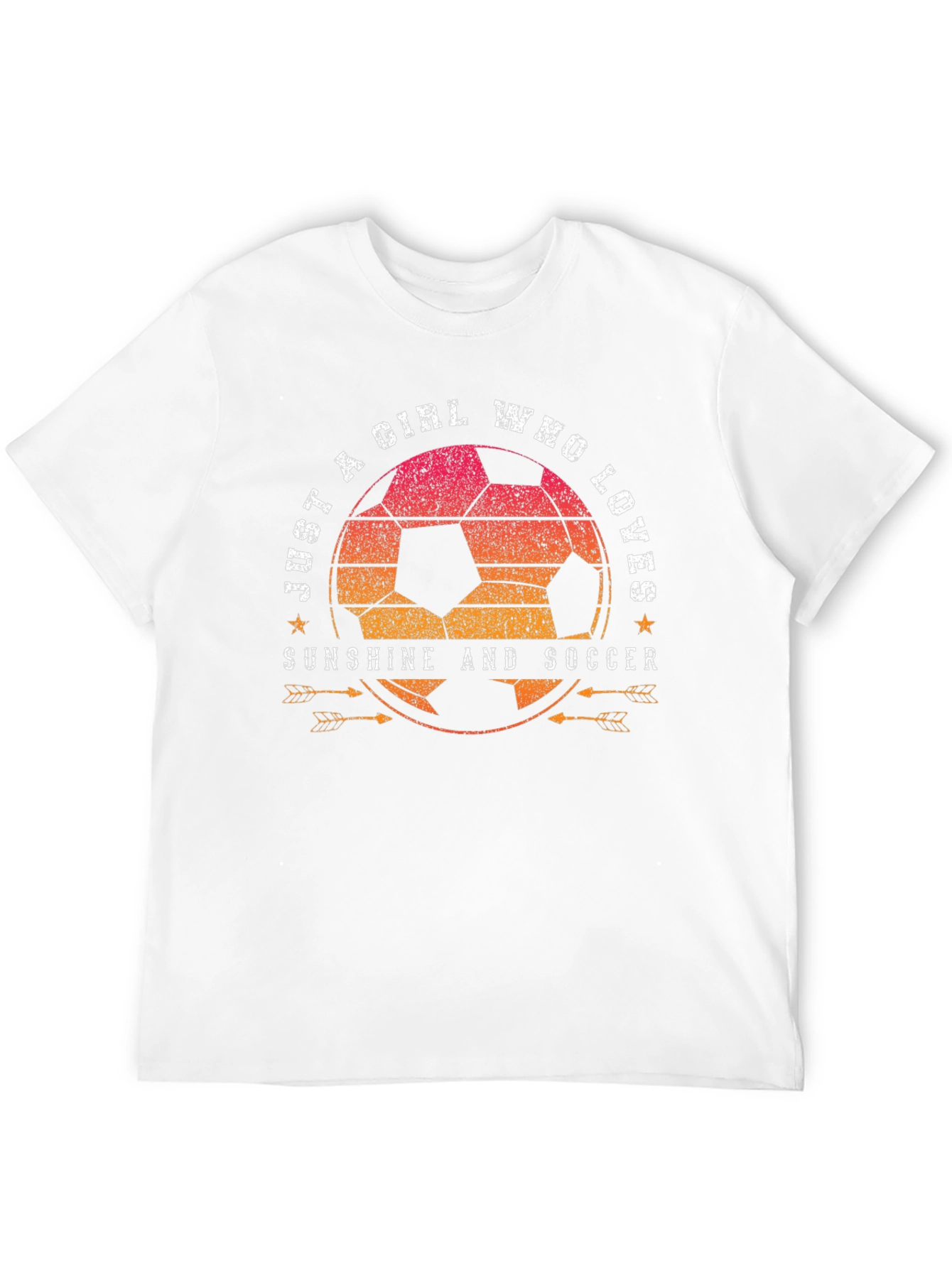 Girl Who Loves Sunshine and Soccer T-Shirt