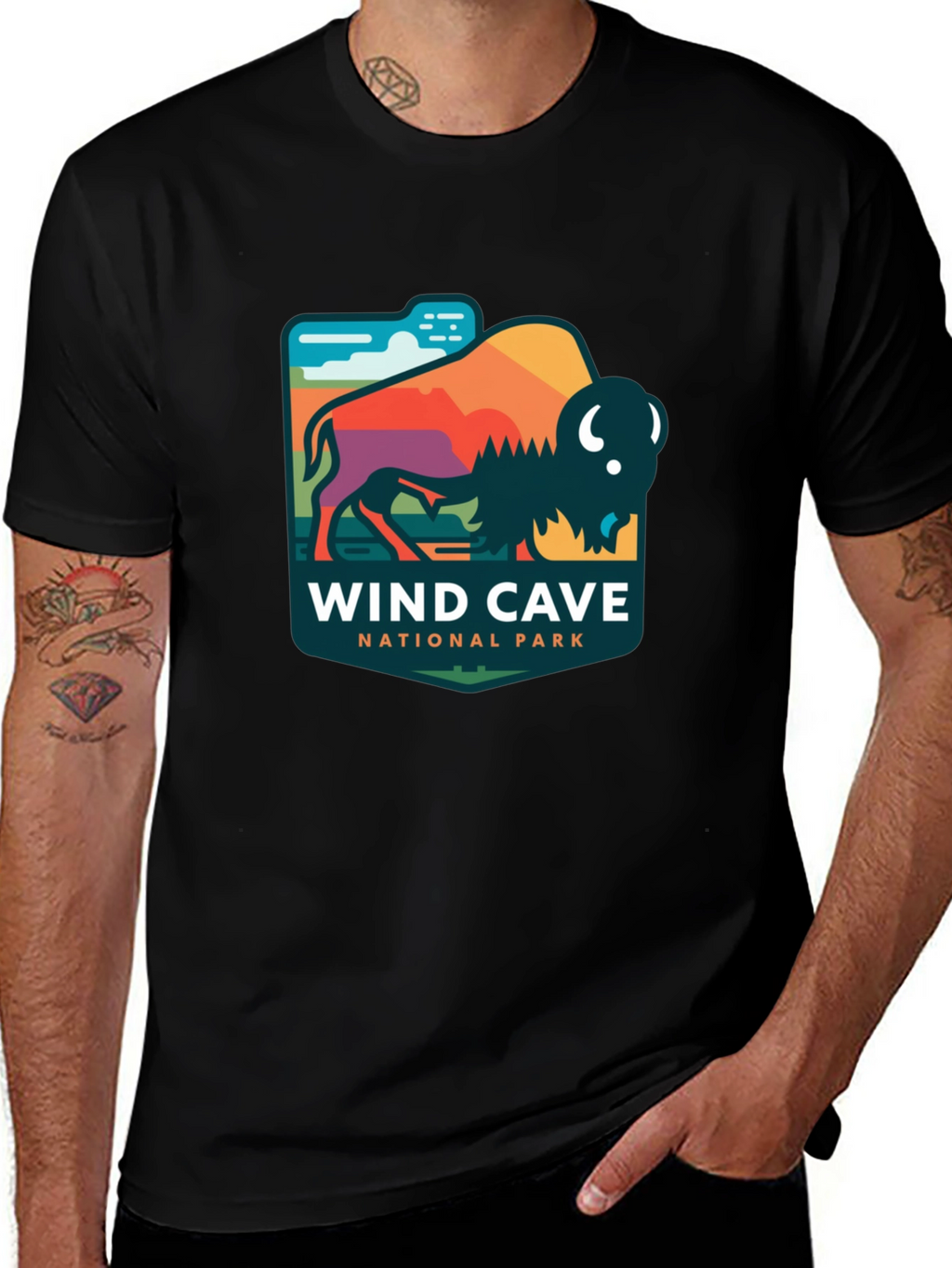 Wind Cave National Park Buffalo T-Shirt