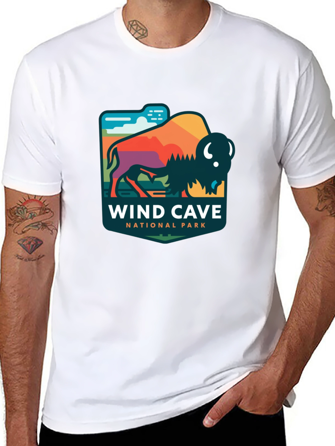 Wind Cave National Park Buffalo T-Shirt