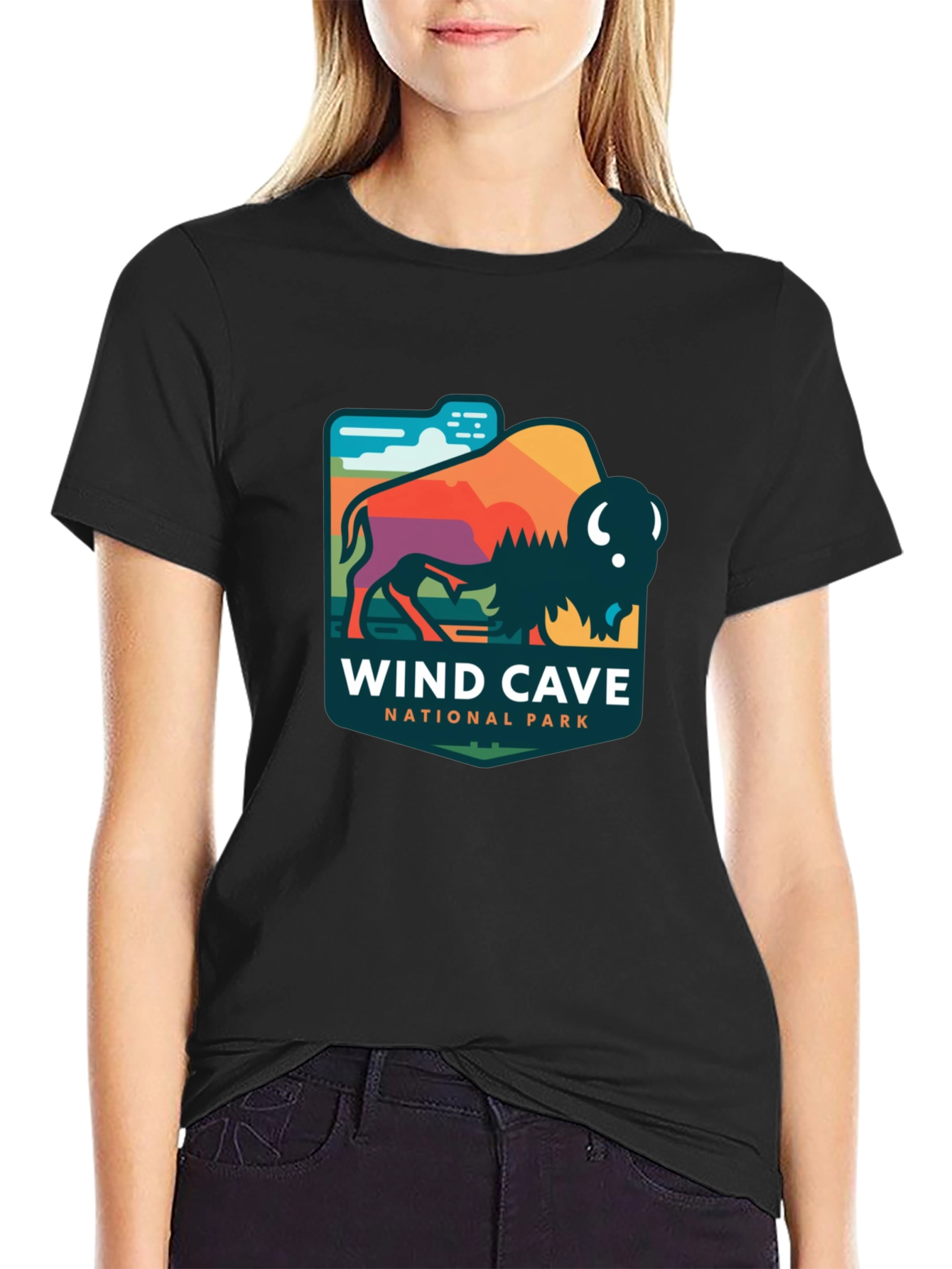 Wind Cave National Park Buffalo T-Shirt