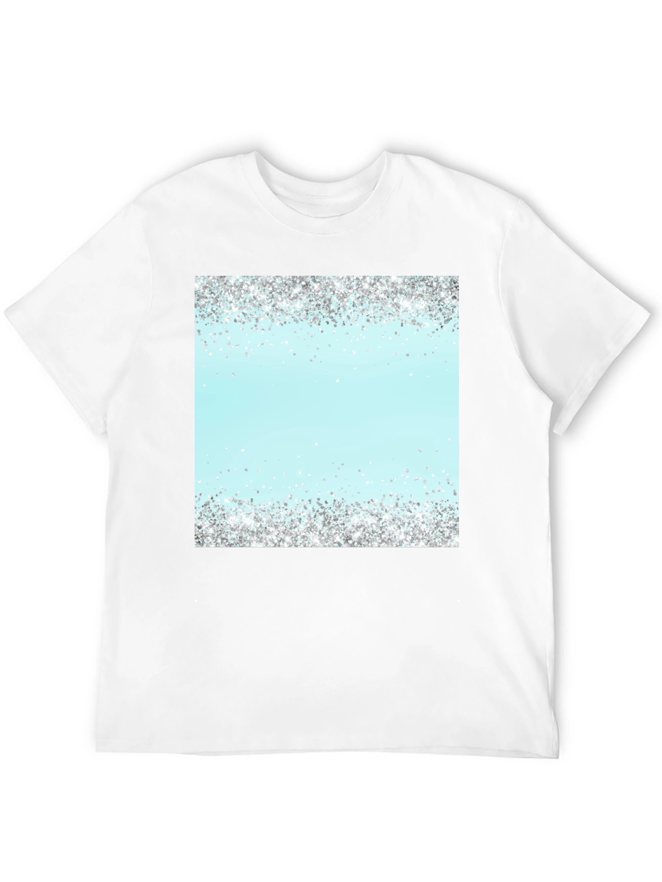 Sparkling Glitter Accent Tee