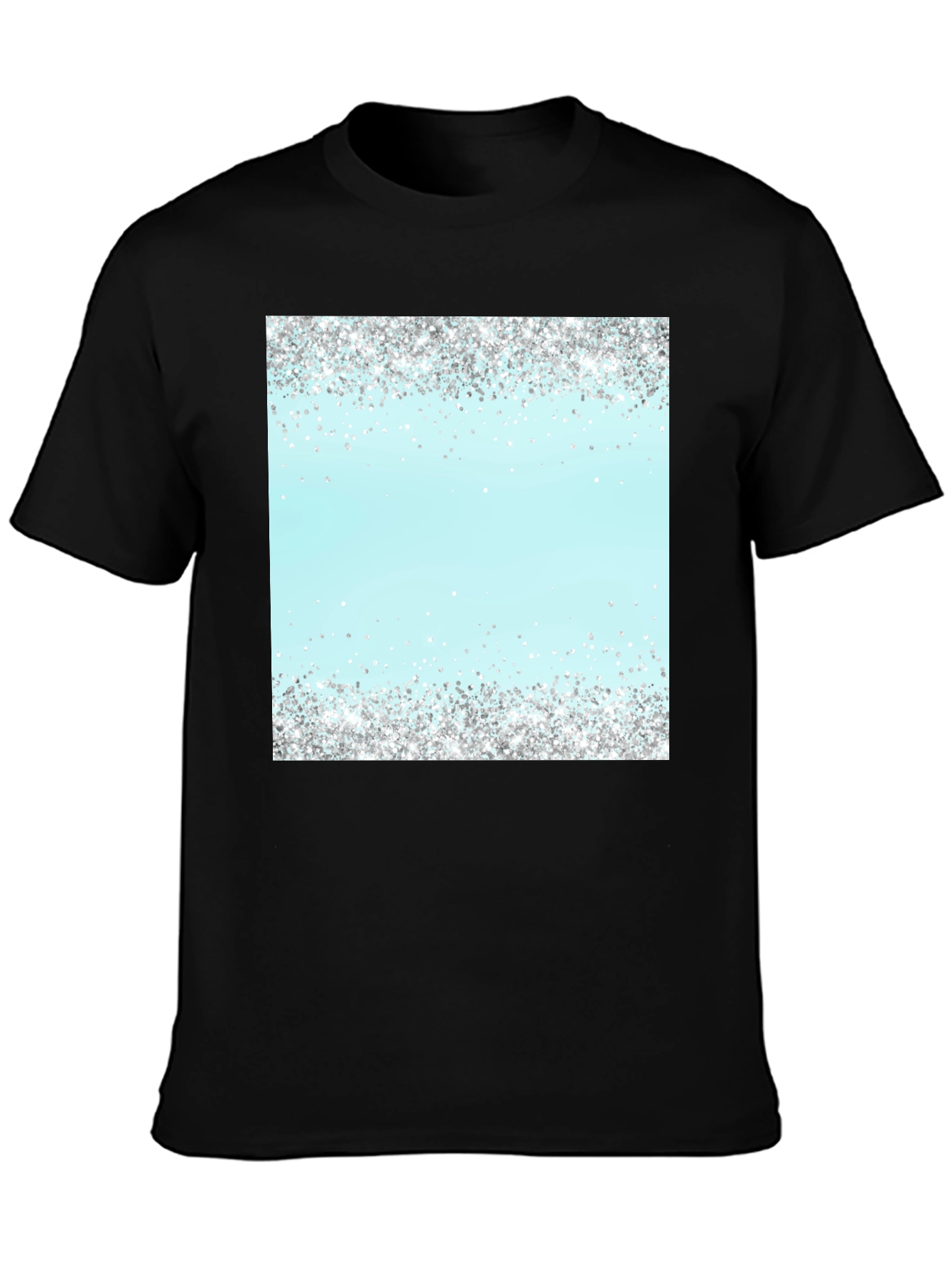 Sparkling Glitter Accent Tee
