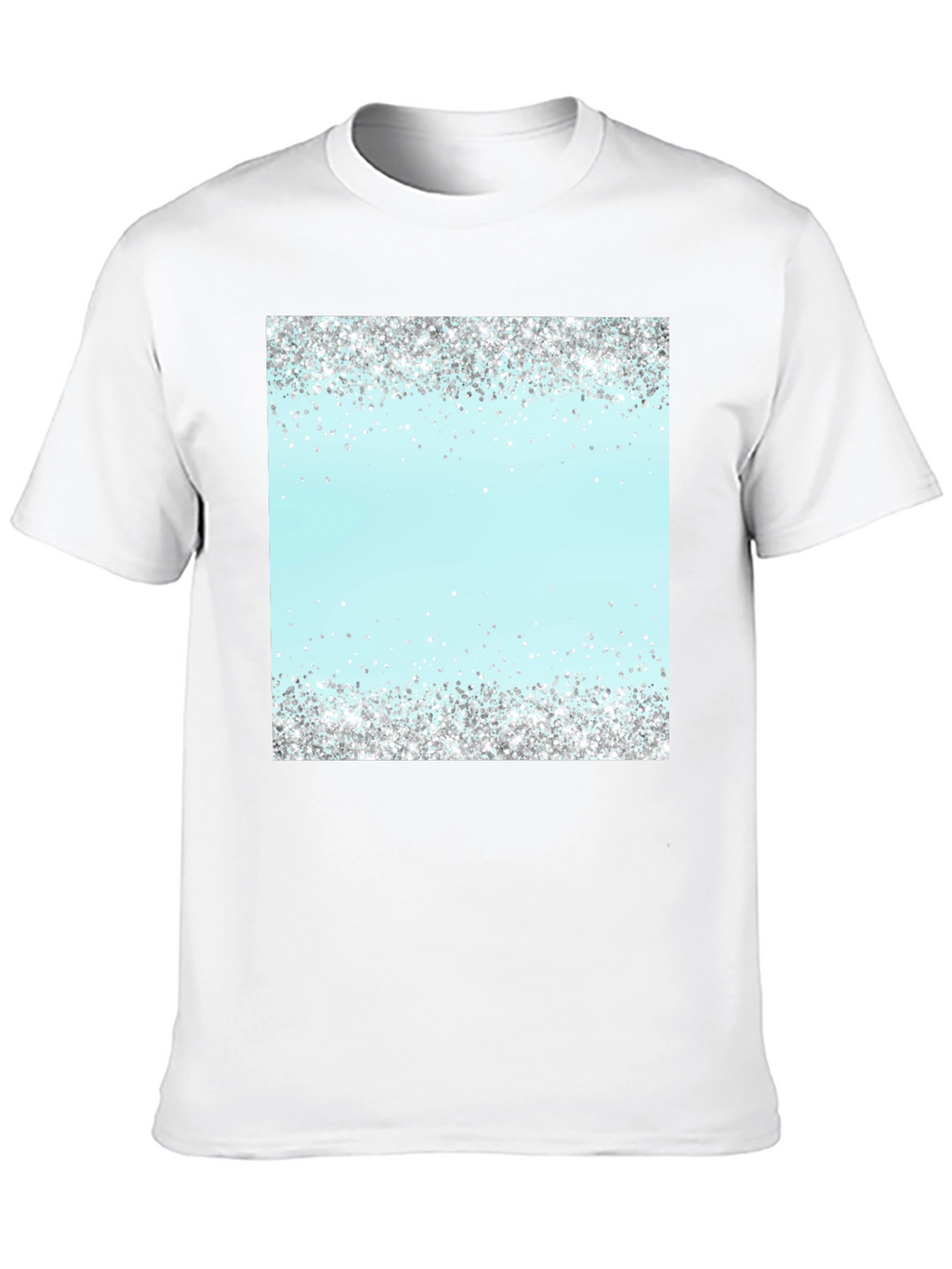 Sparkling Glitter Accent Tee