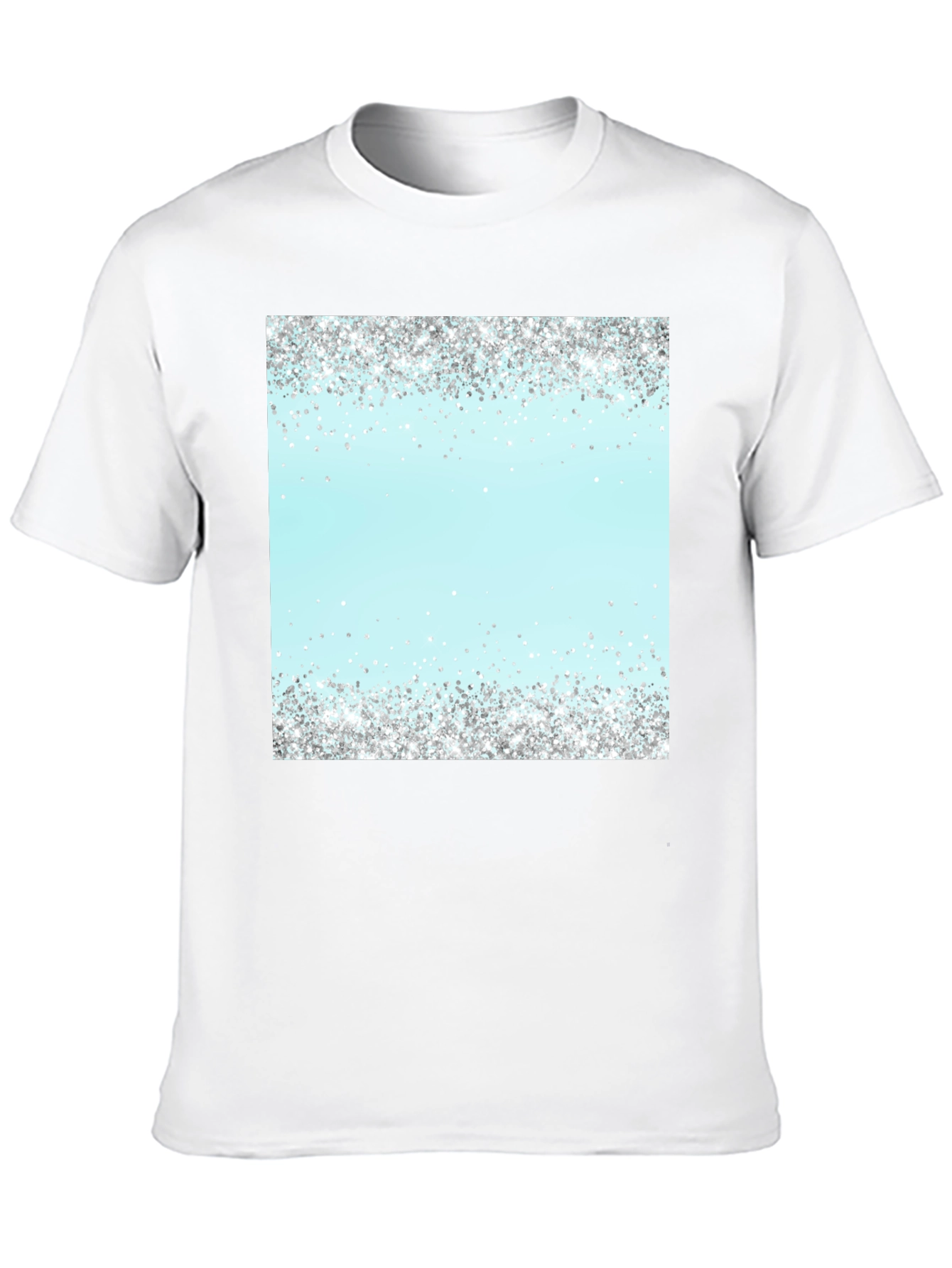 Sparkling Glitter Accent Tee