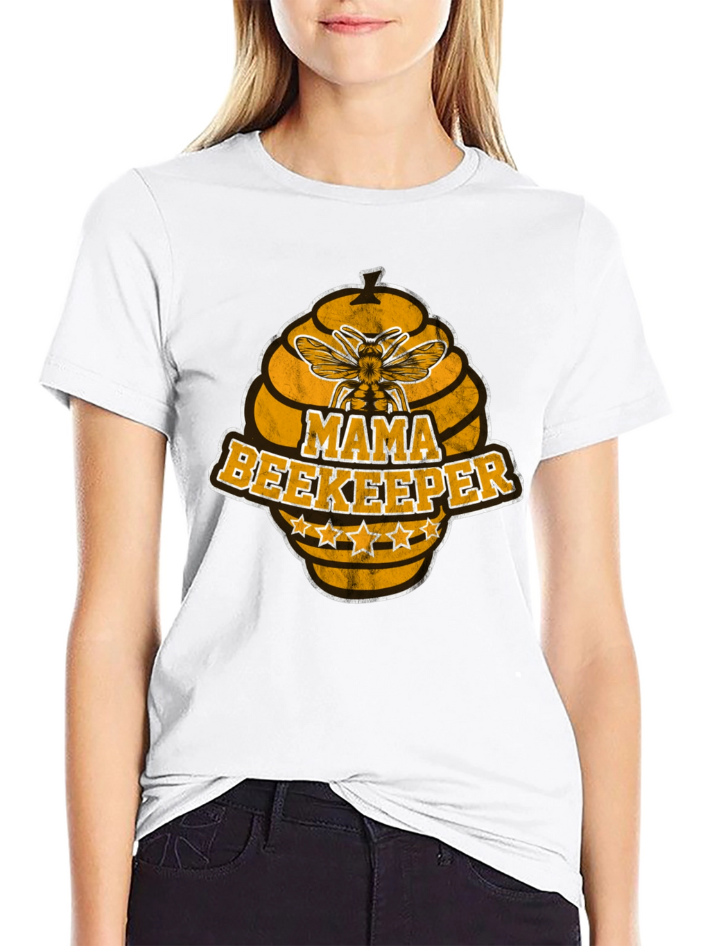 Mama Beekeeper Graphic T-Shirt