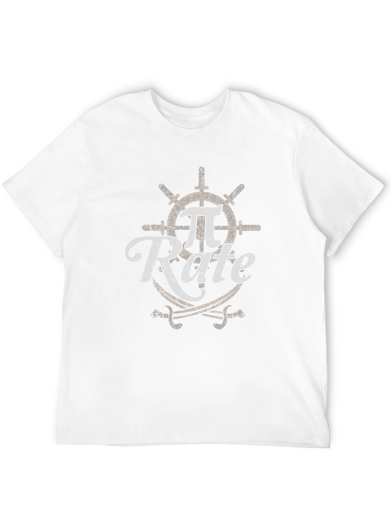 Pi Rate Graphic Tee - Pirate Math Shirt