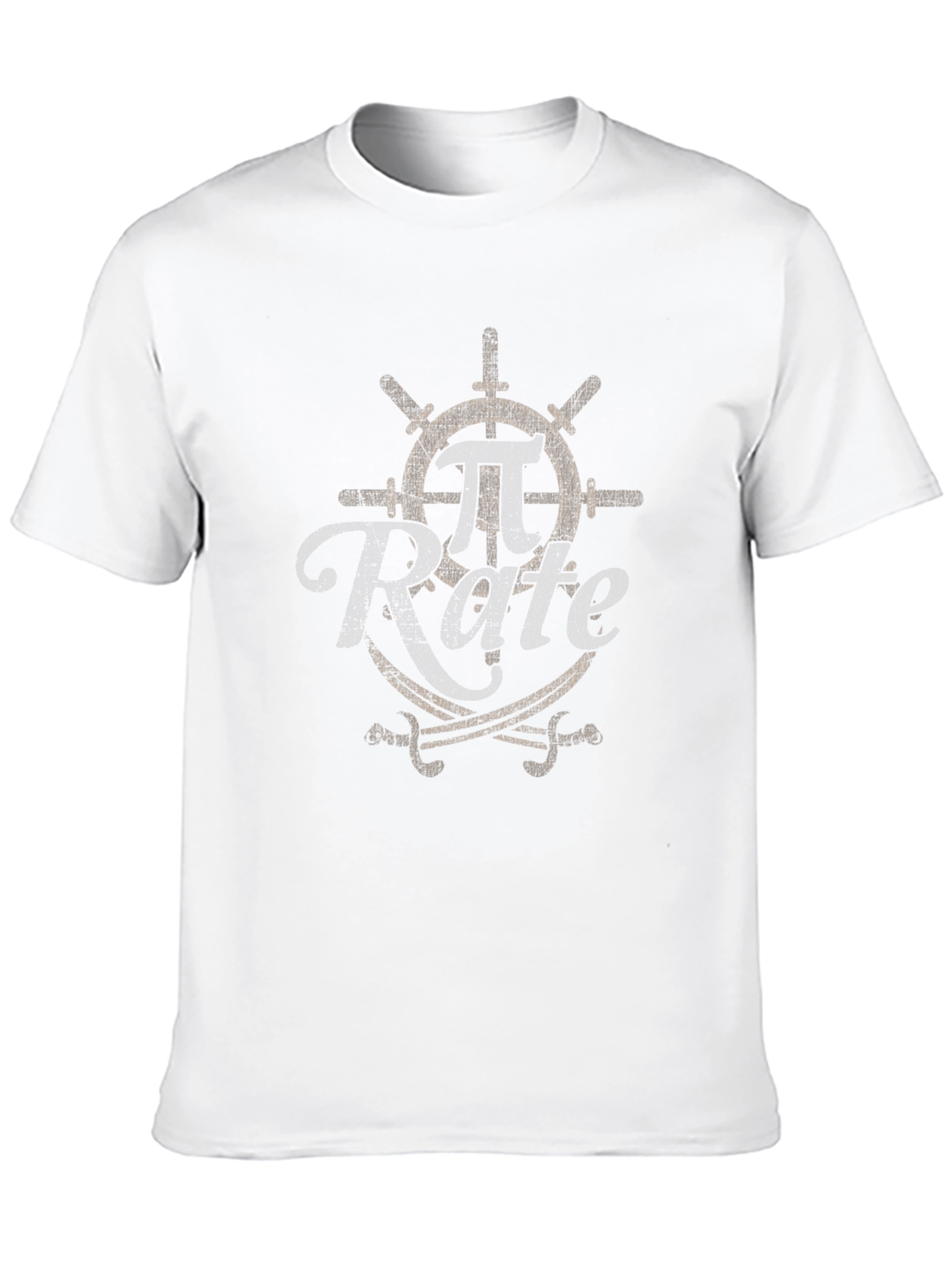Pi Rate Graphic Tee - Pirate Math Shirt