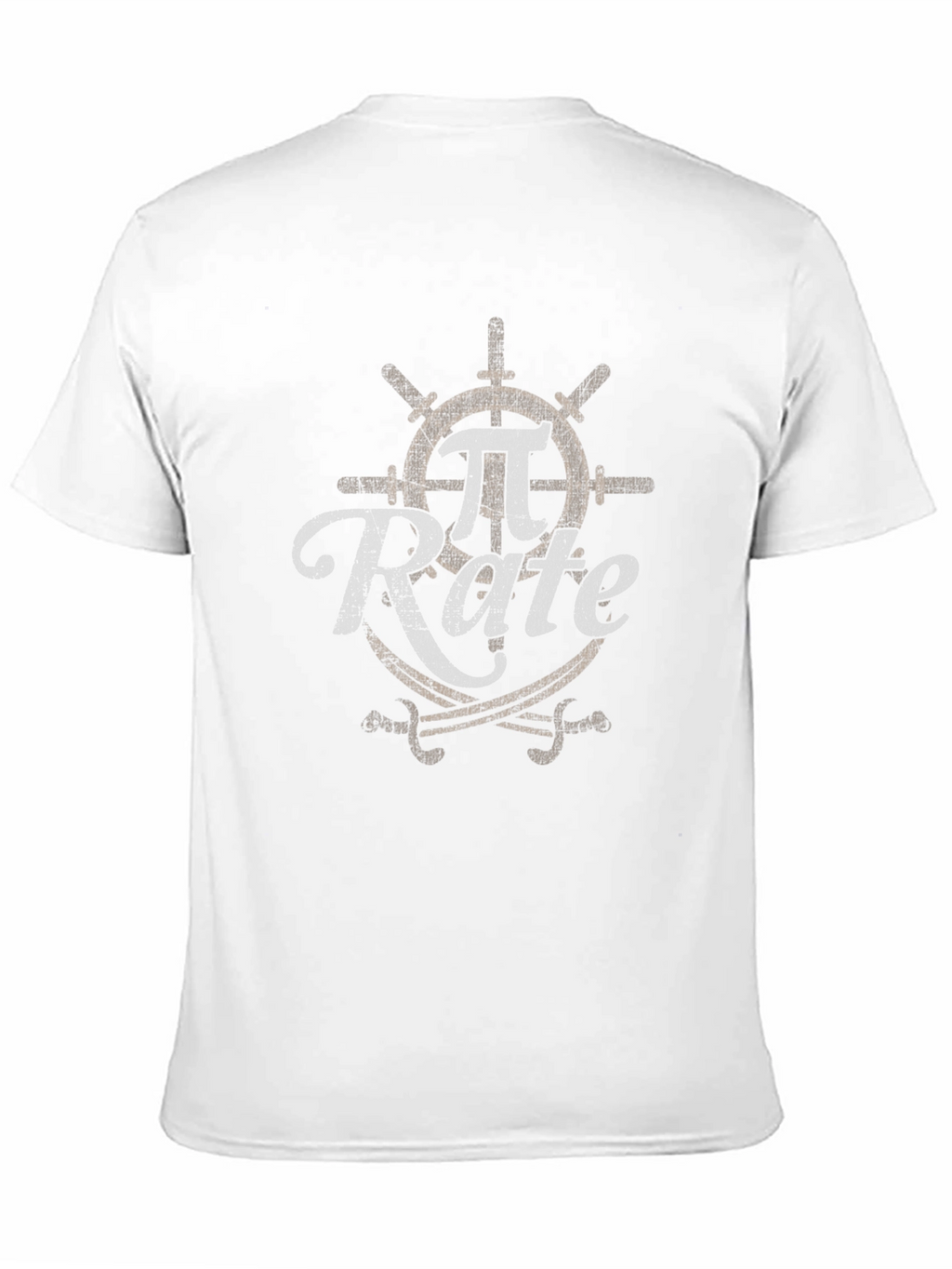 Pi Rate Graphic Tee - Pirate Math Shirt