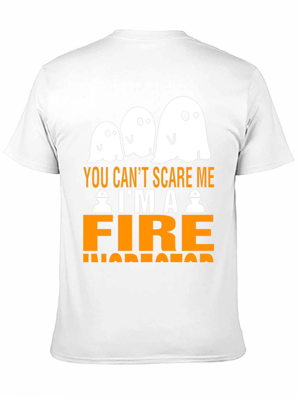 Funny Halloween Fire Inspector T-Shirt