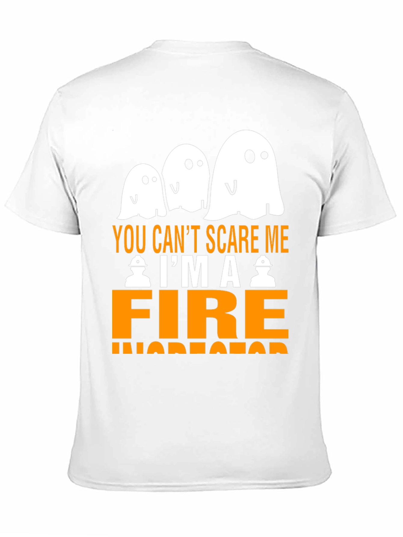 Funny Halloween Fire Inspector T-Shirt
