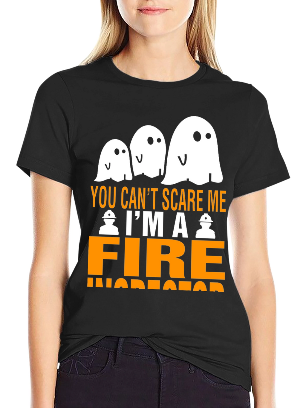 Funny Halloween Fire Inspector T-Shirt