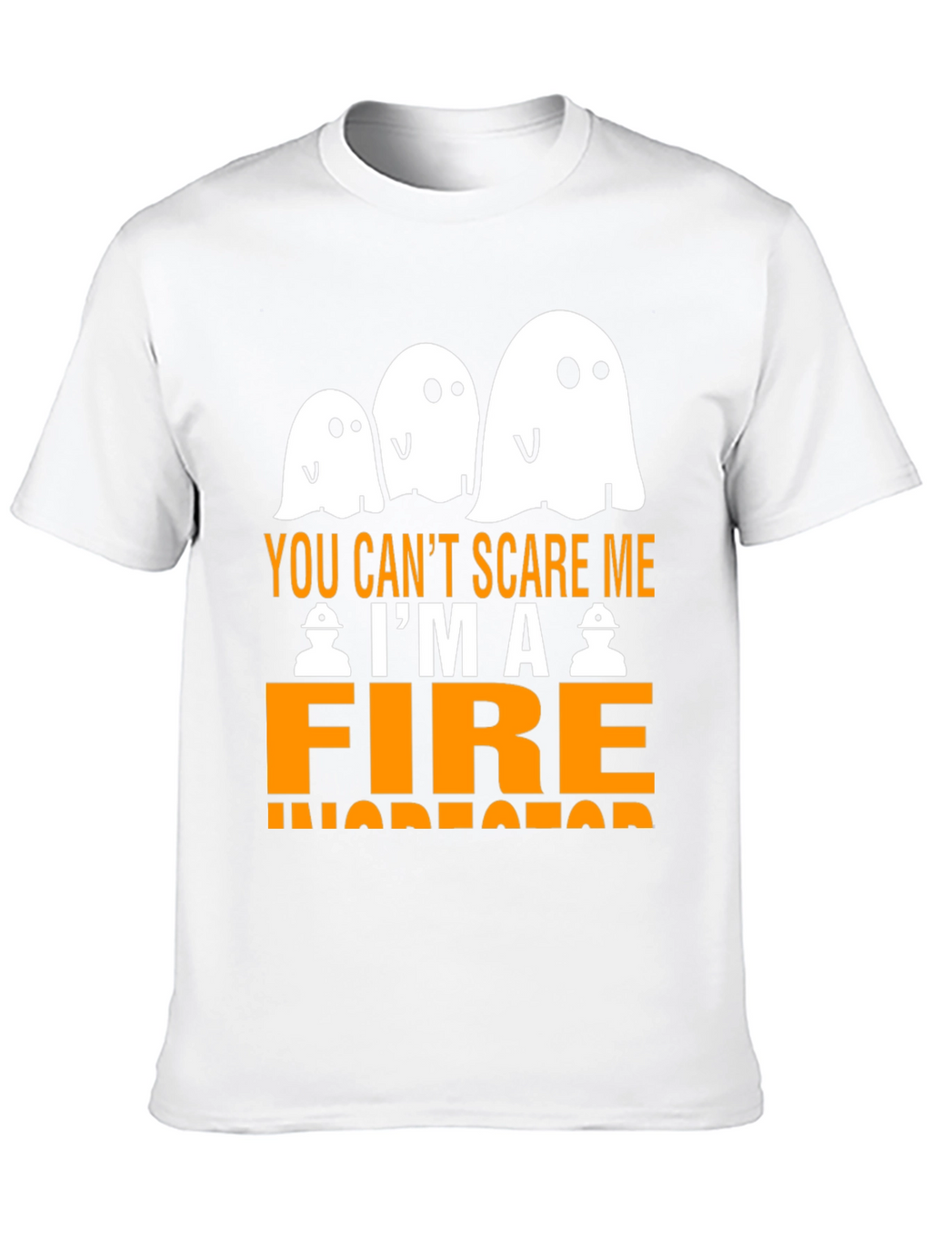 Funny Halloween Fire Inspector T-Shirt