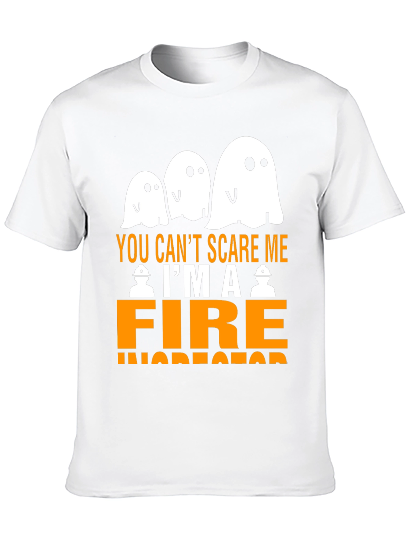 Funny Halloween Fire Inspector T-Shirt