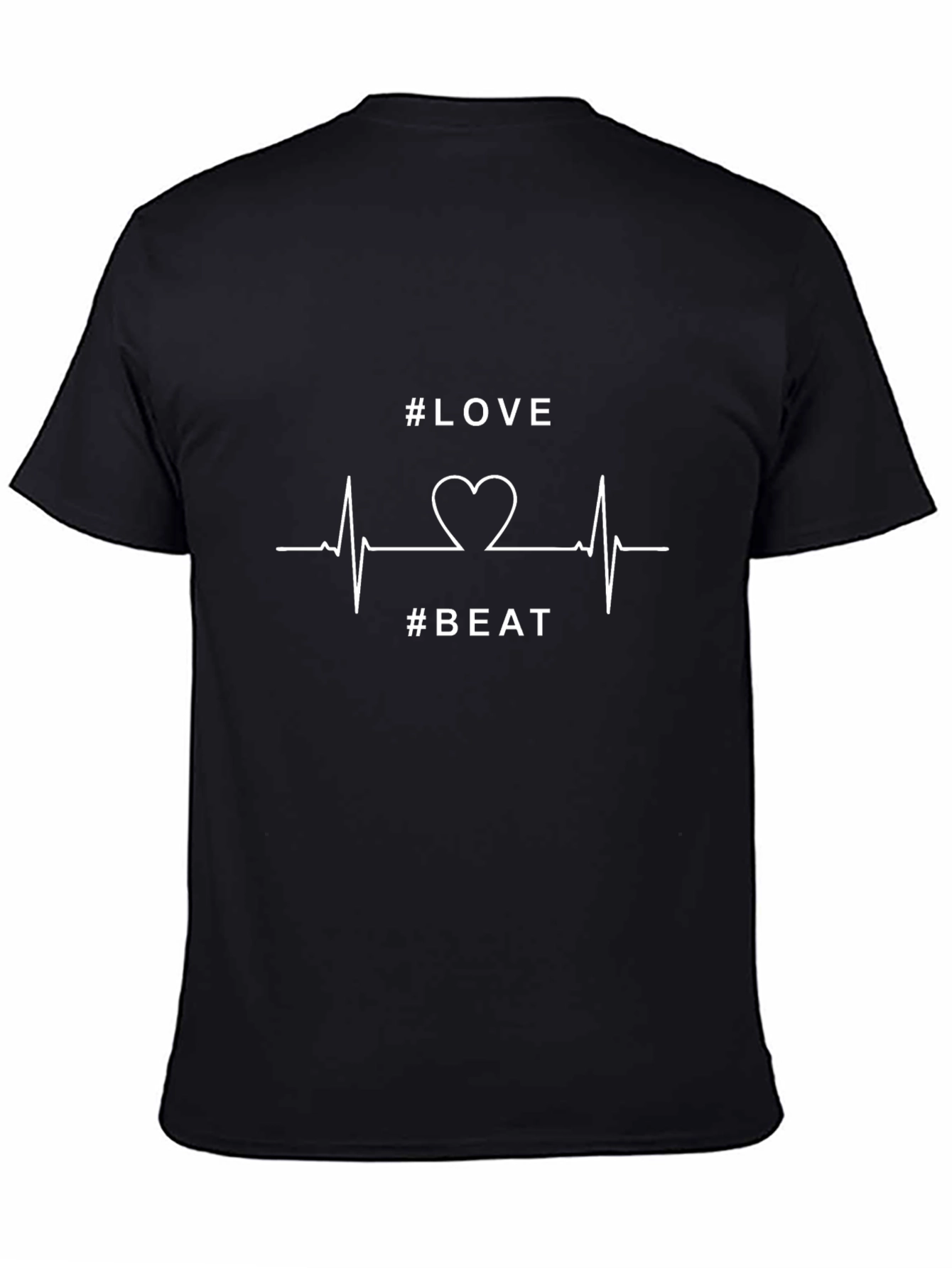 Love Beat T-Shirt - Heartbeat Graphic Tee