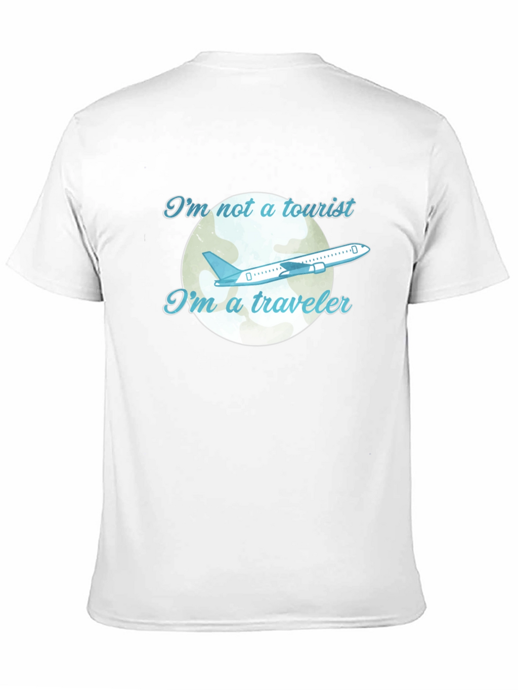 Traveler Graphic Tee - Airplane Design