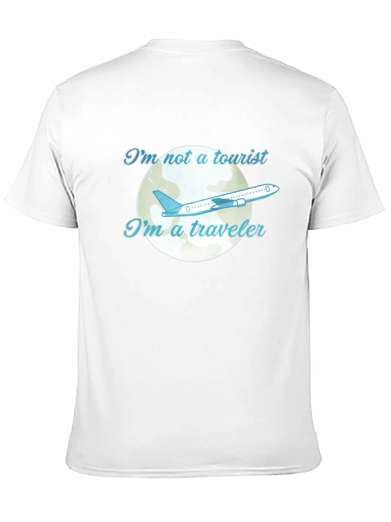 Traveler Graphic Tee - Airplane Design