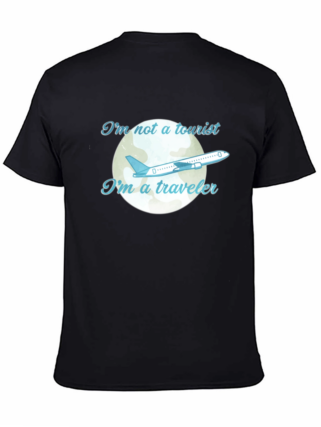 Traveler Graphic Tee - Airplane Design