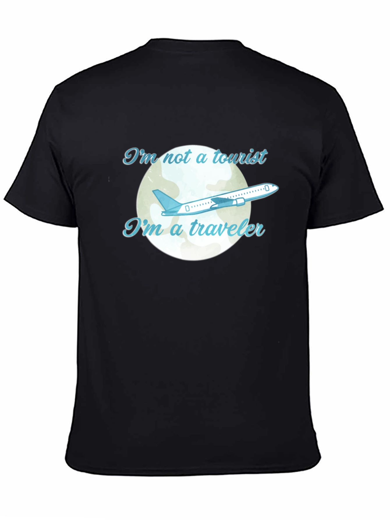 Traveler Graphic Tee - Airplane Design