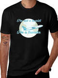 Traveler Graphic Tee - Airplane Design