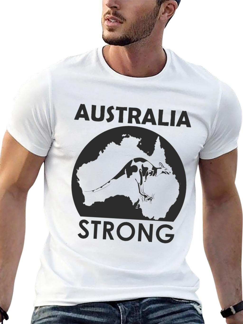 Australia Strong Graphic T-Shirt