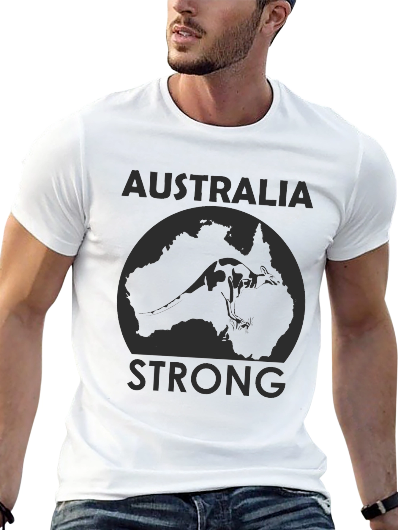 Australia Strong Graphic T-Shirt