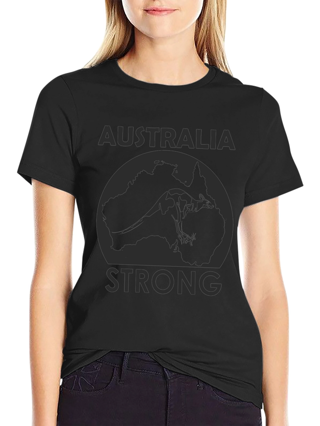 Australia Strong Graphic T-Shirt