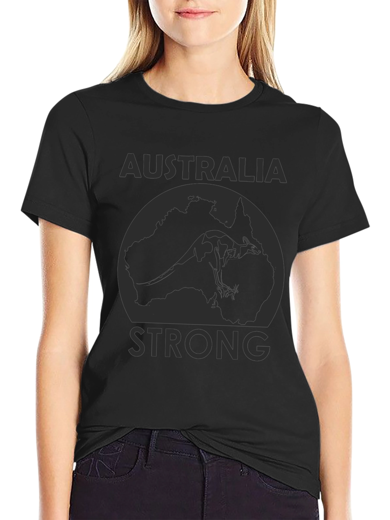 Australia Strong Graphic T-Shirt
