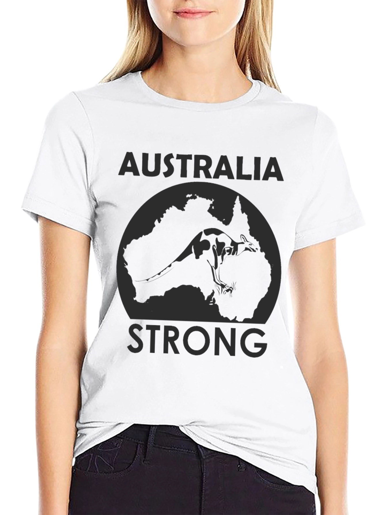 Australia Strong Graphic T-Shirt