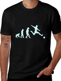 Soccer Evolution T-Shirt - Funny Graphic Tee