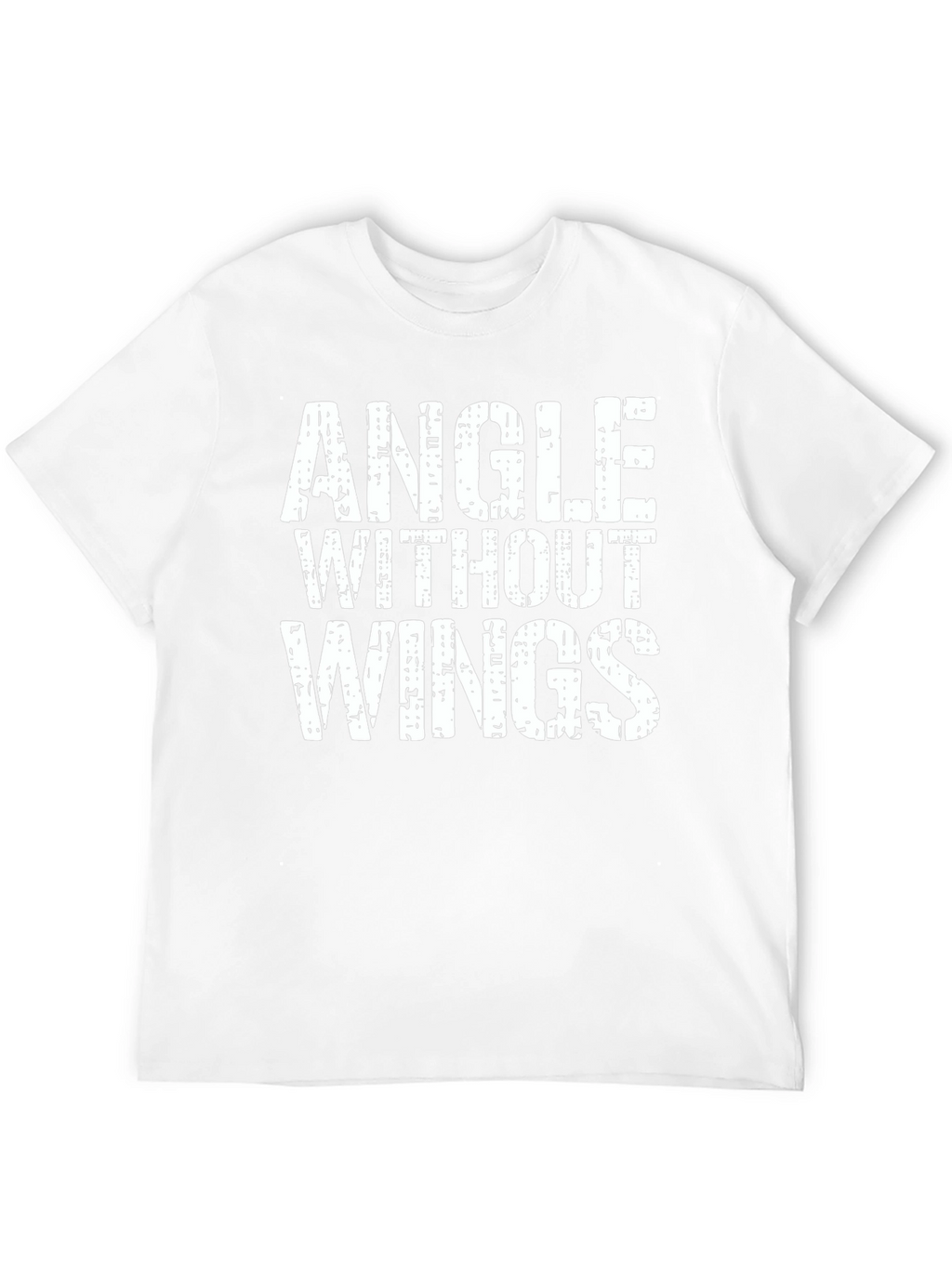 Angle Without Wings Black Graphic Tee