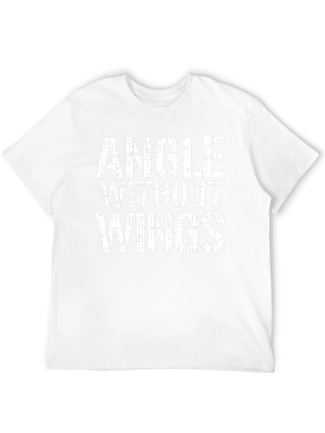 Angle Without Wings Black Graphic Tee