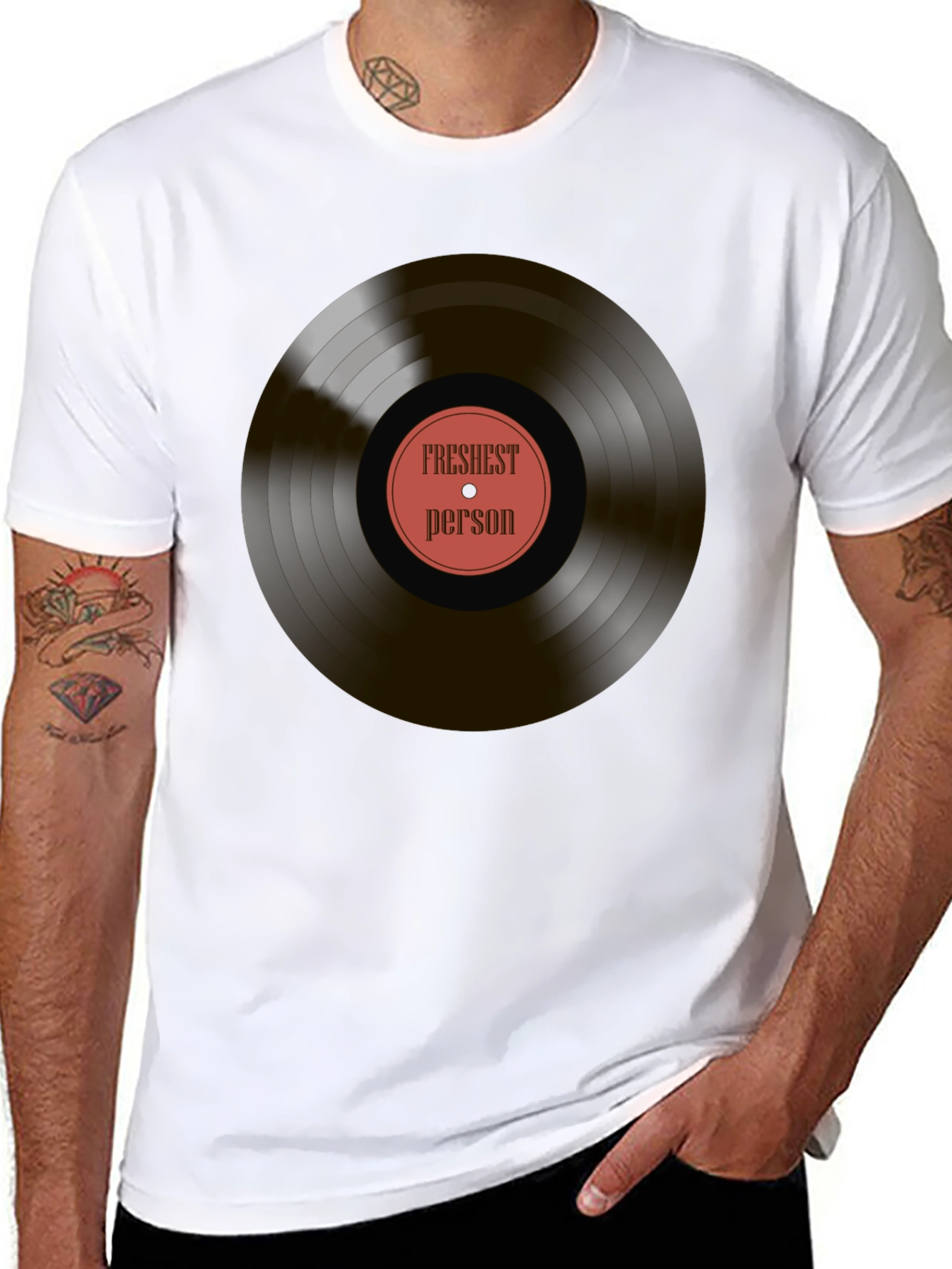 Freshest Person Graphic Tee - Black