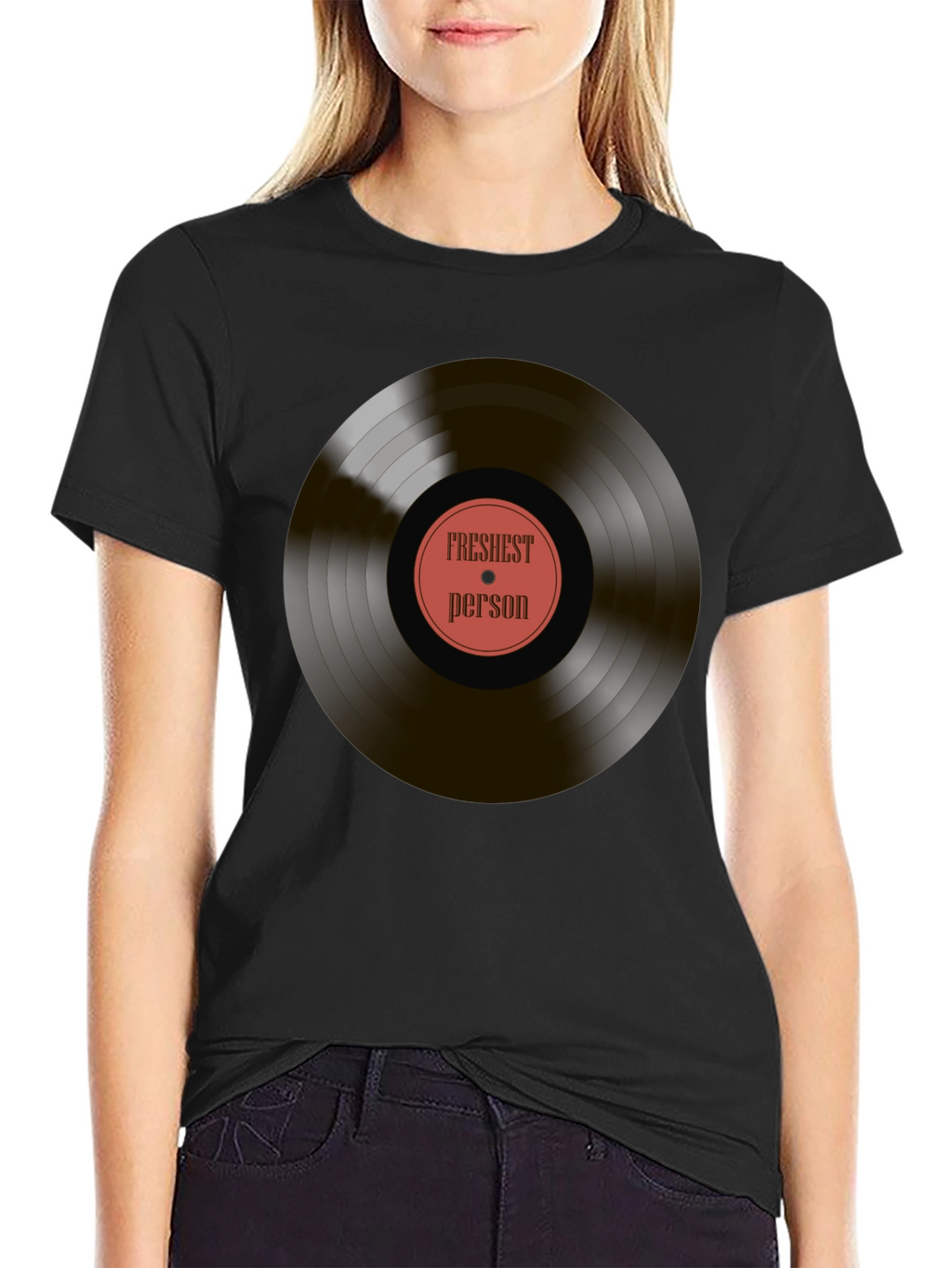Freshest Person Graphic Tee - Black