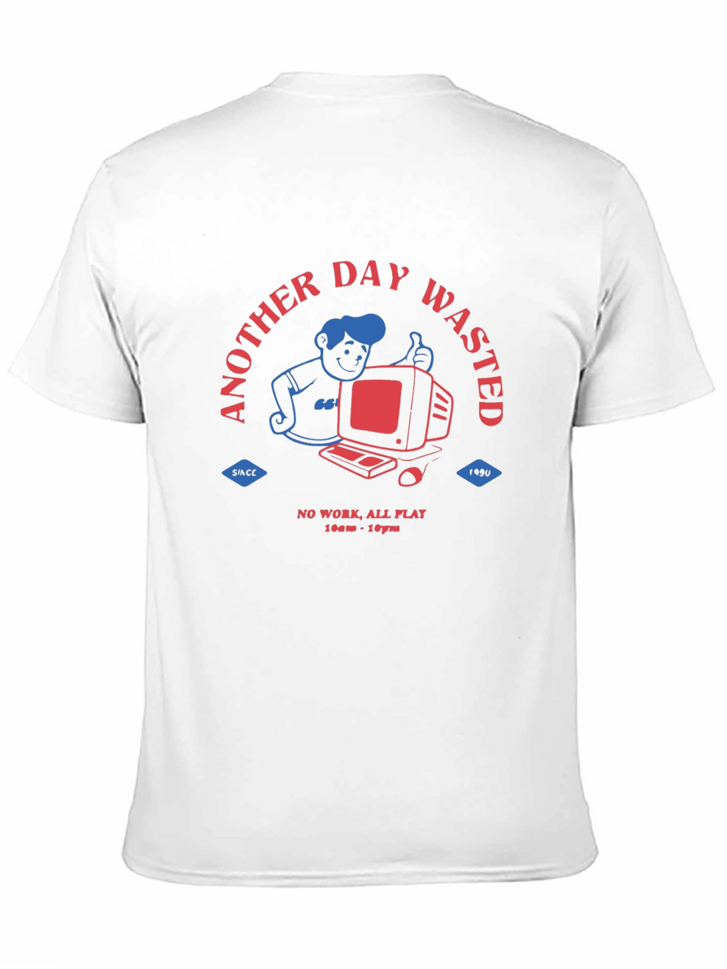 Another Day Wasted Retro Gamer T-Shirt
