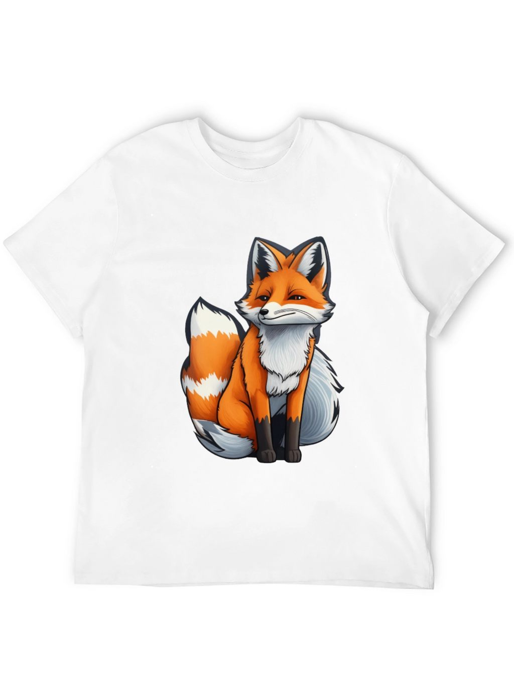 Fox Graphic Tee - Cute Animal T-Shirt