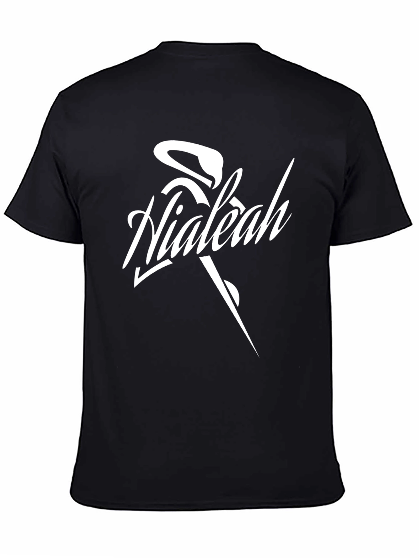 Hialeah Black T-Shirt | Unique Design