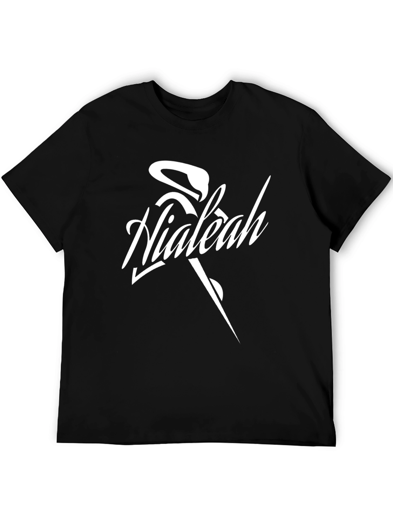 Hialeah Black T-Shirt | Unique Design